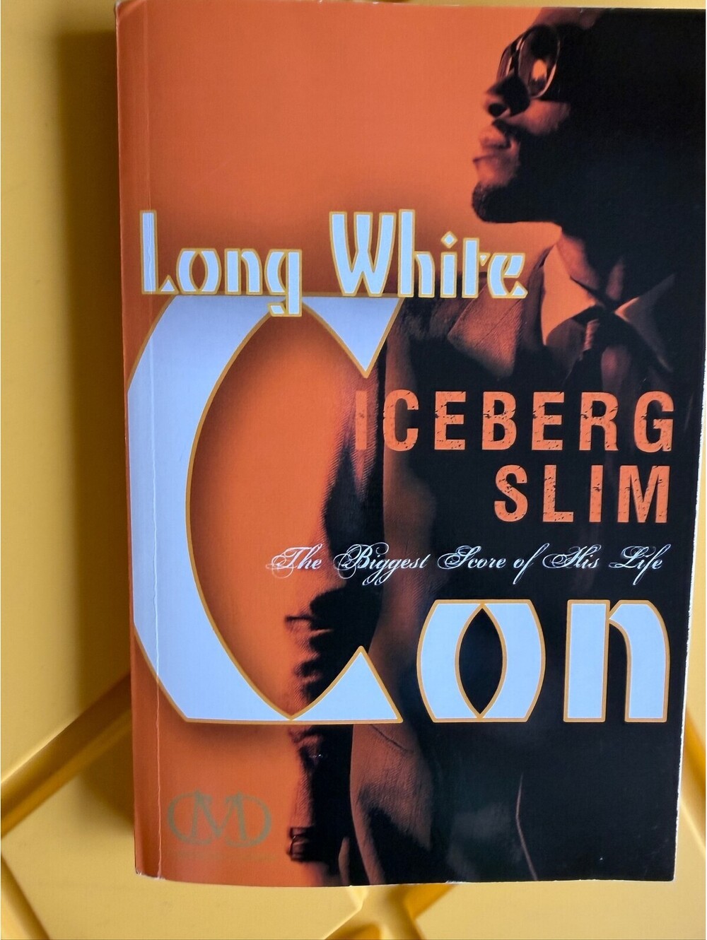 Long White Con by Iceberg Slim - Paperback Book - Storage Location Number: A-7